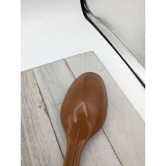 Hutzler Solid Serving Spoon 10" Brown No 700 - Picture 5 of 8